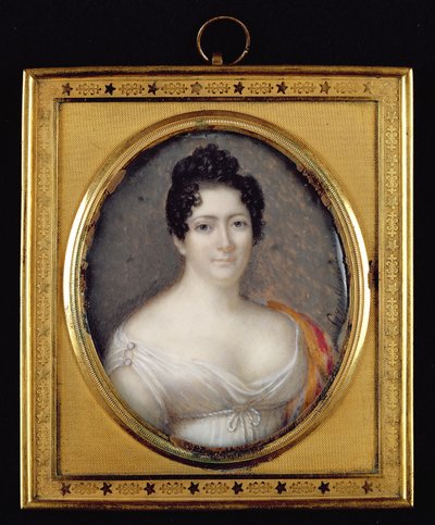 Mademoiselle Mars (1779-1847) 1819 von Jean Francois Strasbeaux